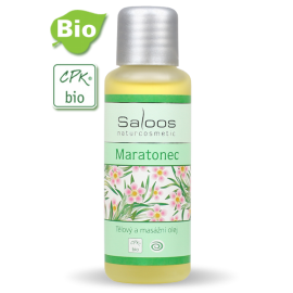 Maratonec BIO telový masážny olej 50ml - Saloos